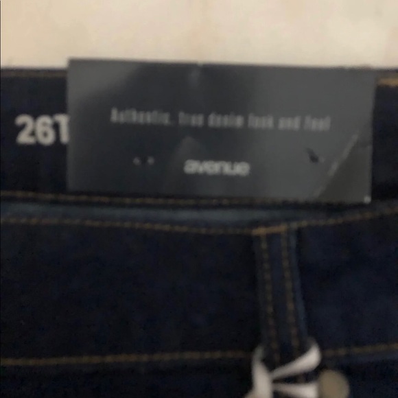 NWT Avenue denim jeans size 26T - Picture 4 of 7